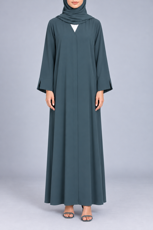 Dusty Teal Essential Abaya