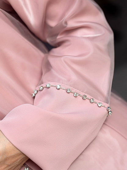 BA5188 Pink Iridescent Dress