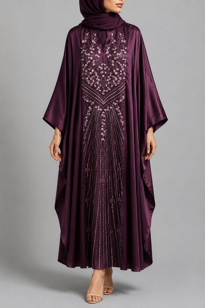 Plum Ameera Abaya 2