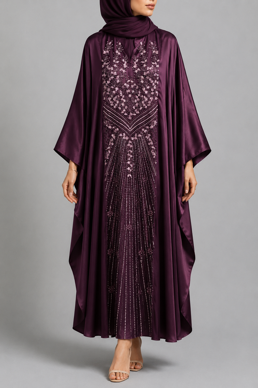 Plum Ameera Abaya 2
