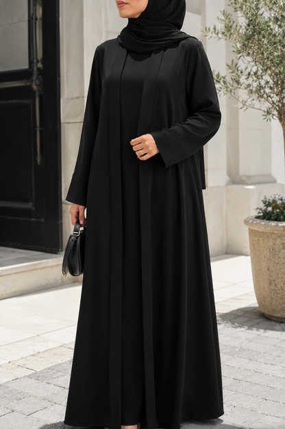 Black Mira Abaya
