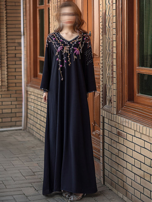BA5219 Black Bornite Dress