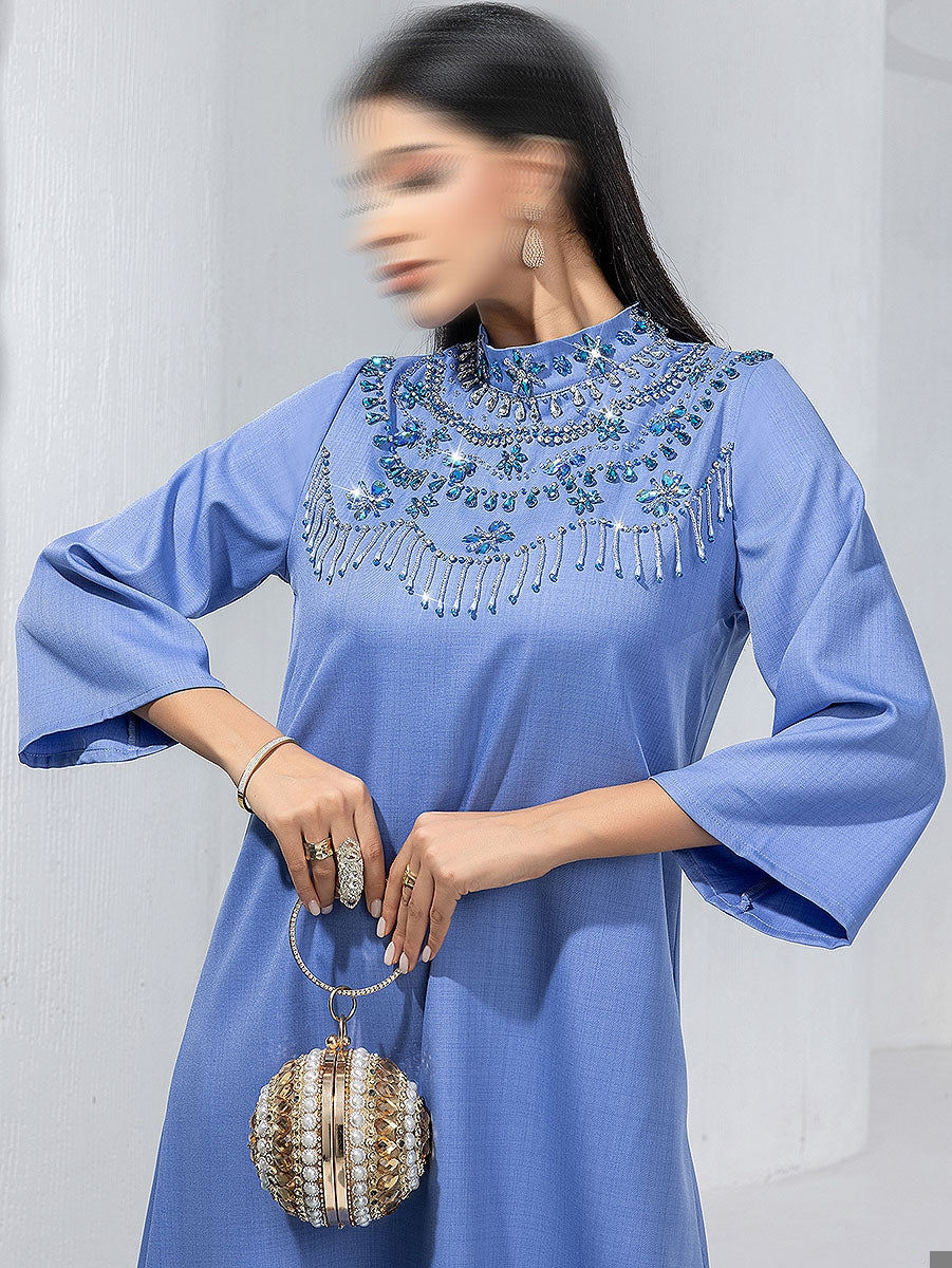 BA5262 Blue Aquamarine Dress