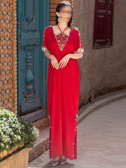 BA5182 Red Zaleria Dress