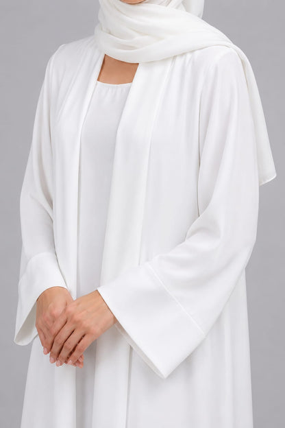 White Yara Abaya