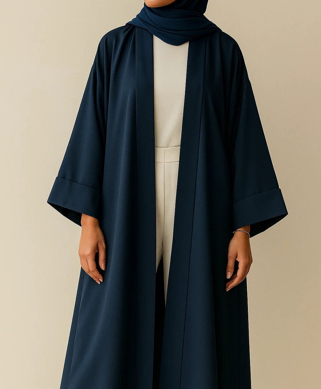 Blue yara abaya