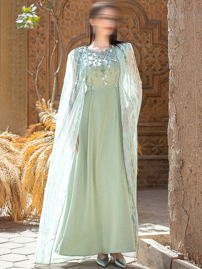 BA5189 Green Fulgent Dress