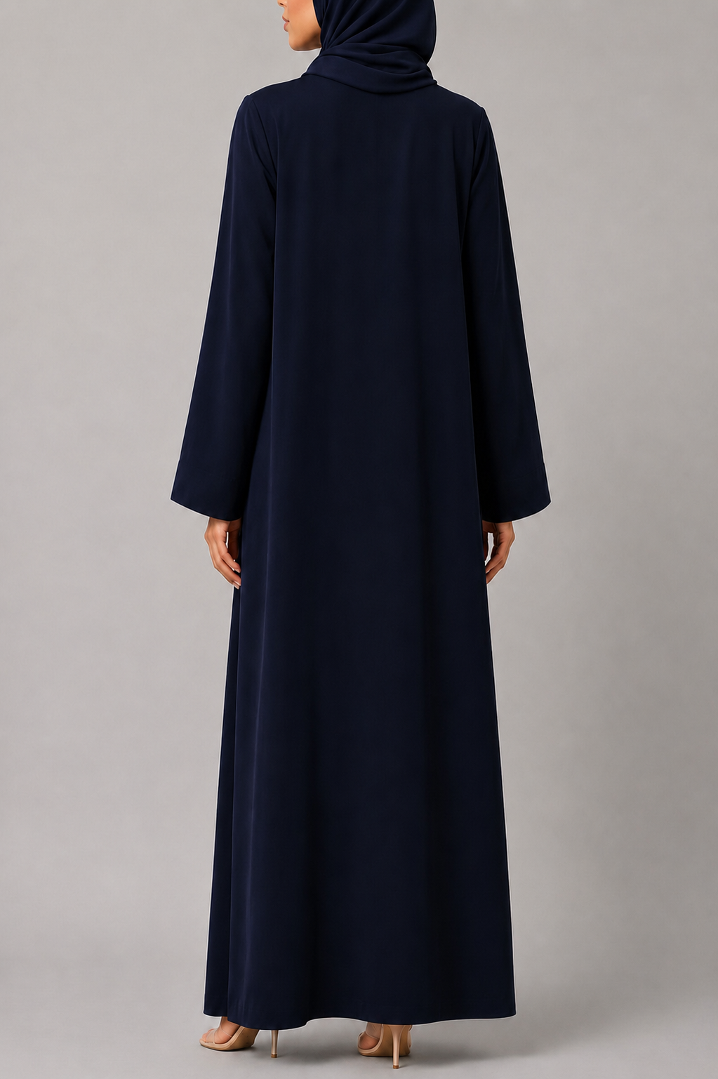 Blue Wave Abaya