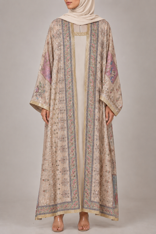 Ivory Zareen Abaya