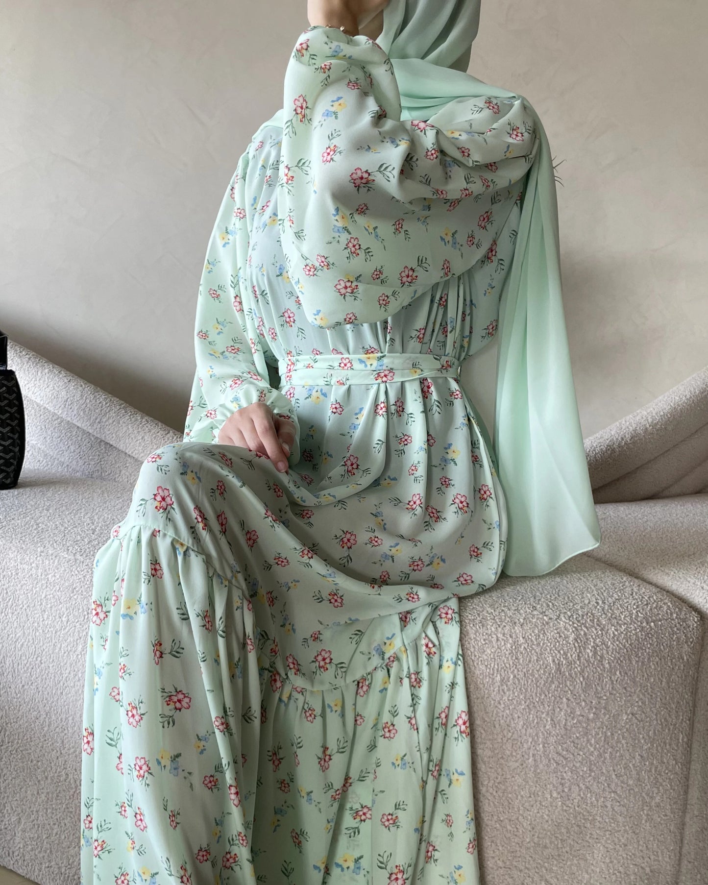 Minty Long Dress