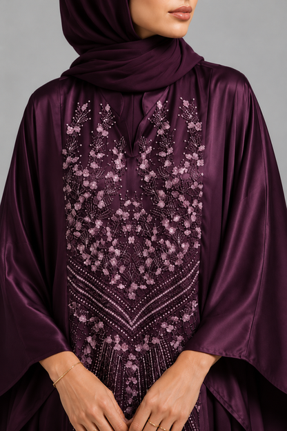 Plum Ameera Abaya 2