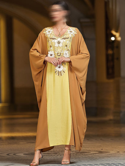 BA4128 Yellow Resplendence Kaftan