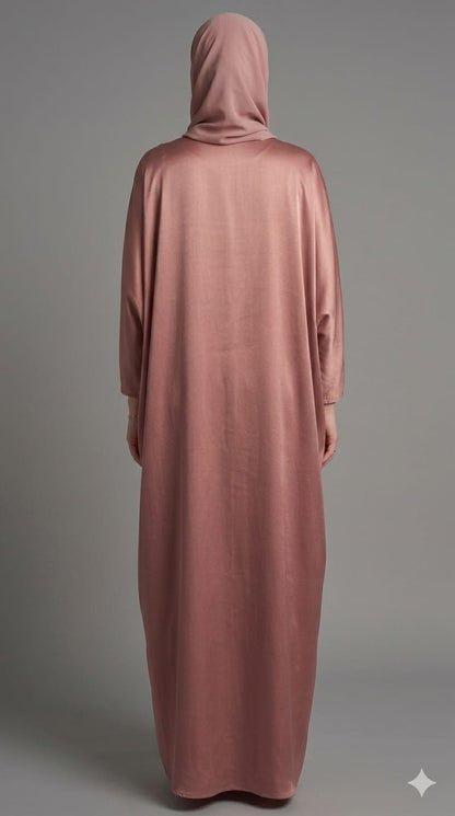 Dusty Rose Ameera Abaya