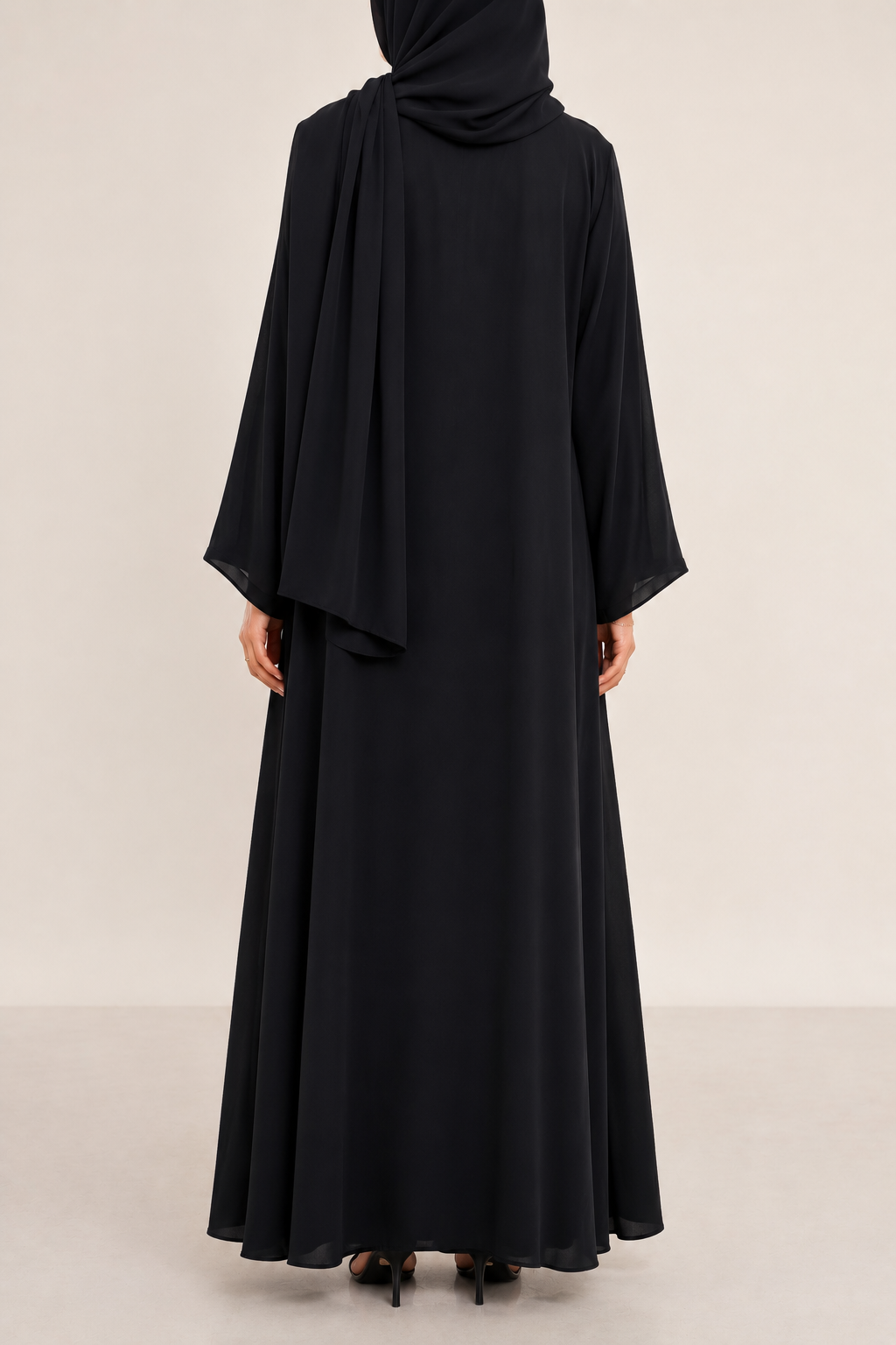 Heaven Flower abaya E18J