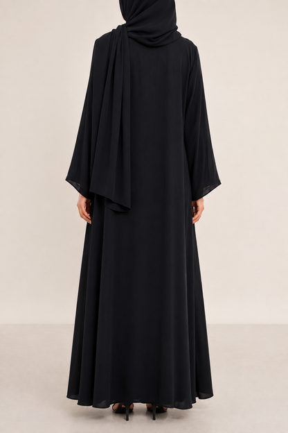 Heaven Flower abaya E18J