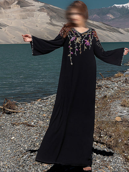 BA5219 Black Bornite Dress