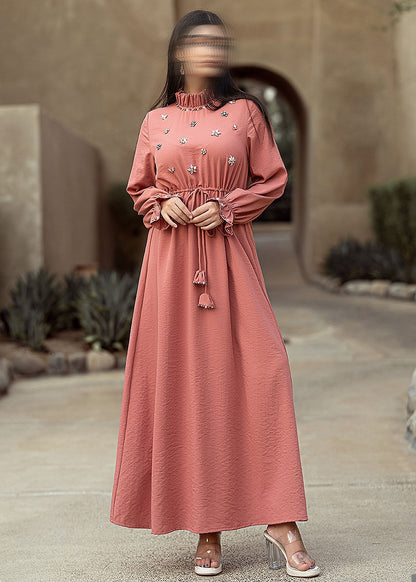 BA6004 Pink Pulchritudinous Dress