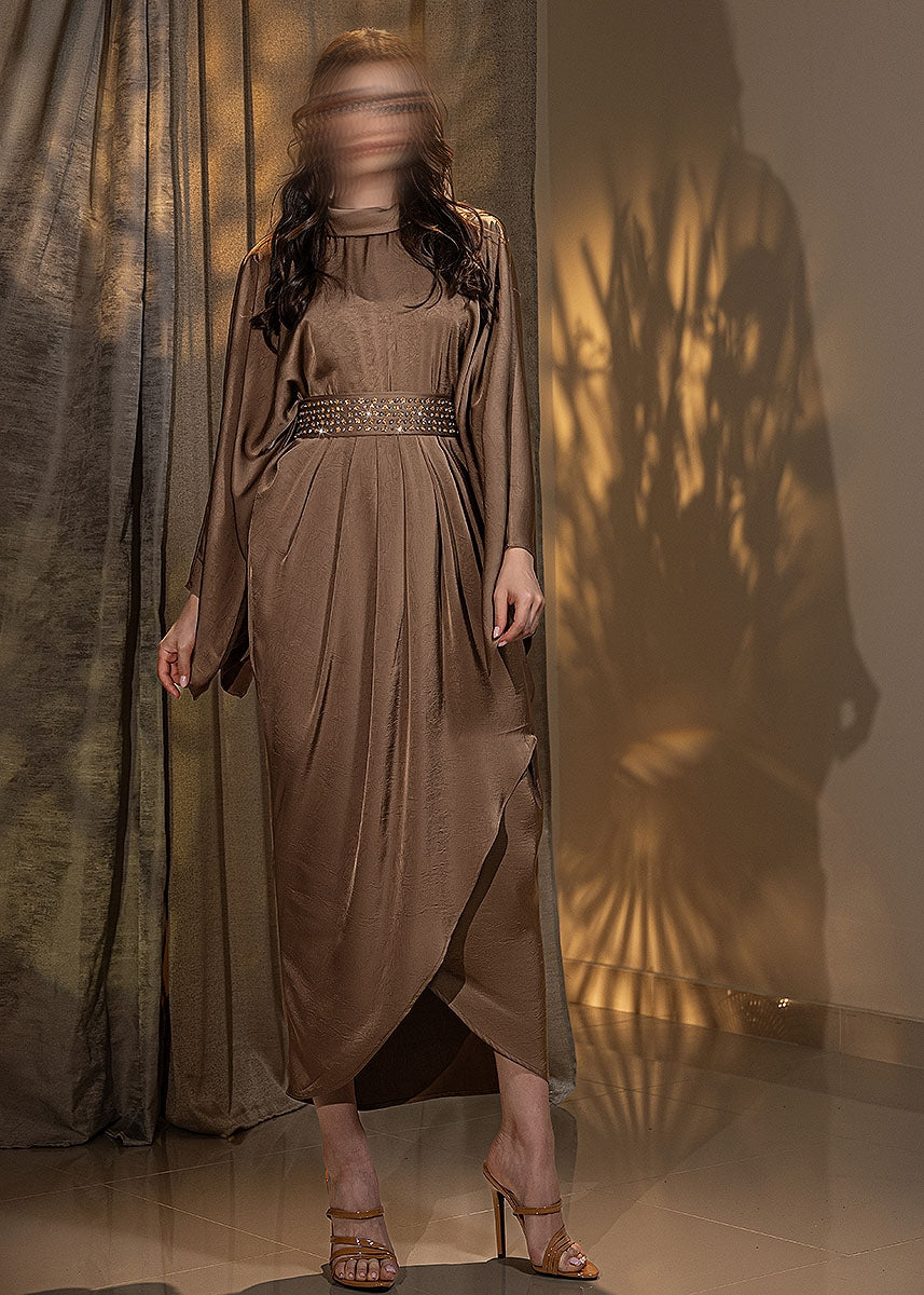BA6024 Brown Arcadian Dress