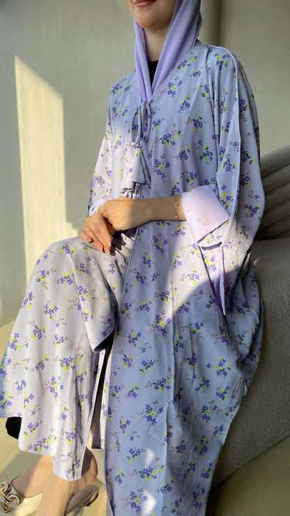 Lilac Kimono & Sheila