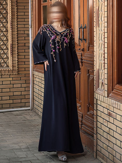 BA5219 Black Bornite Dress