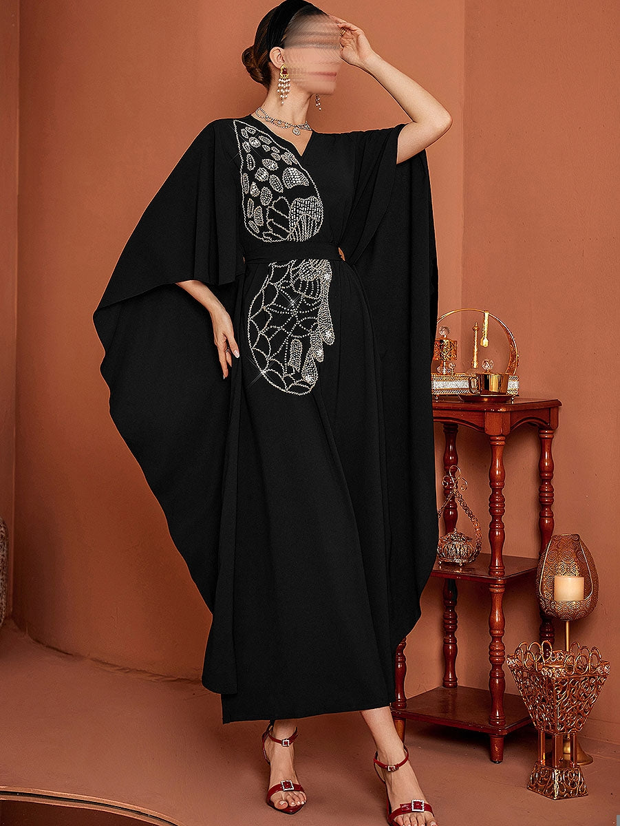 BA4101 Black Monarch Kaftan
