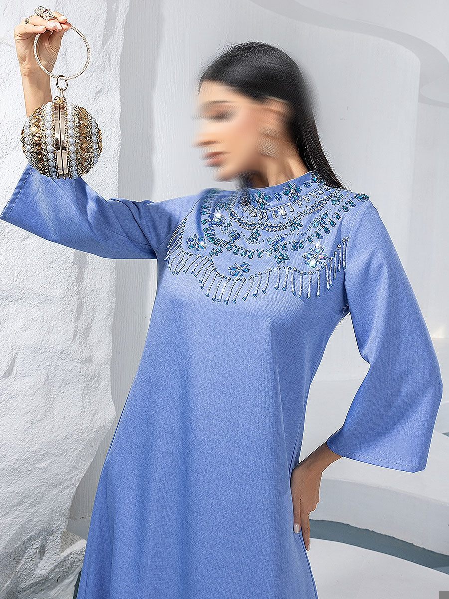 BA5262 Blue Aquamarine Dress