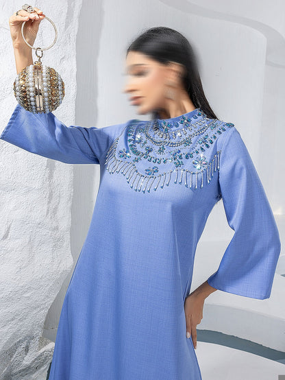 BA5262 Blue Aquamarine Dress