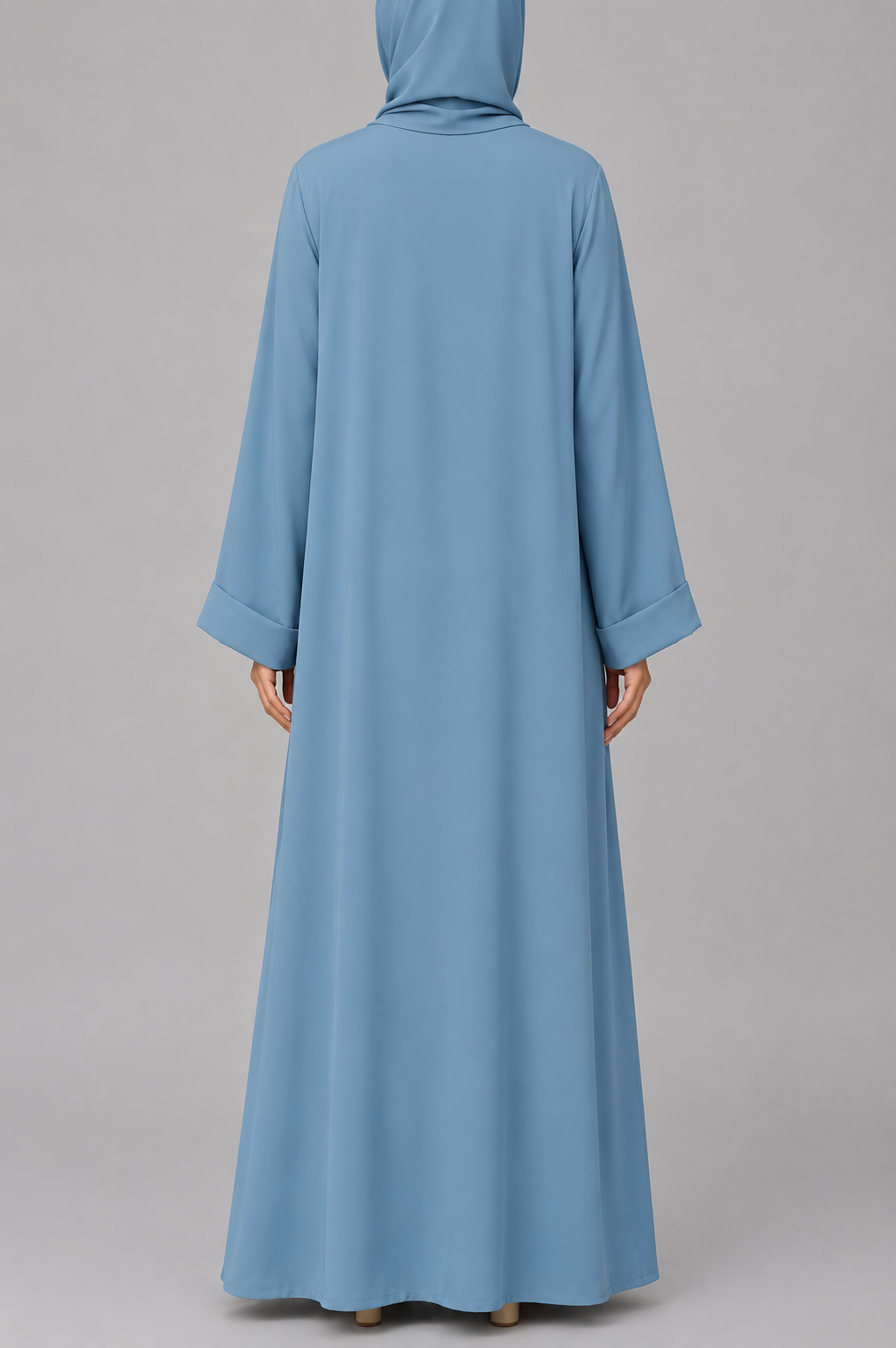Ice Blue Yara Abaya