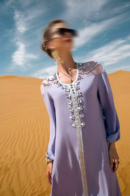 BA7049 Lavender Allium Dress