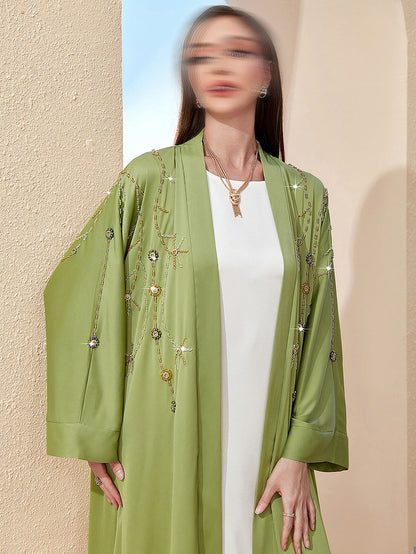 BA503 Green Elysian Abaya