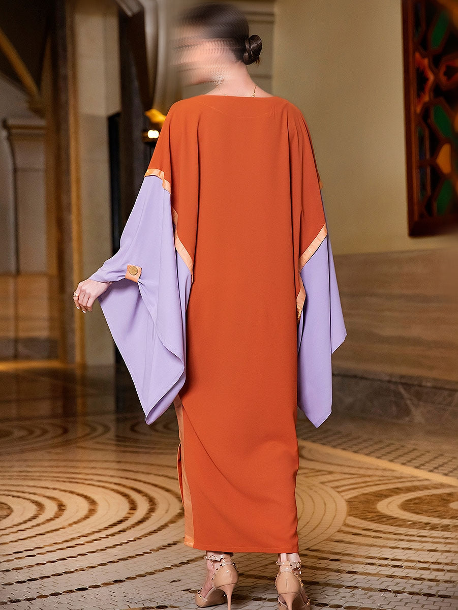 BA3143 Orange Solstice Kaftan