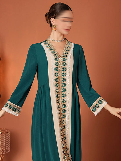 BA4090 Green Reyna Jalabiya