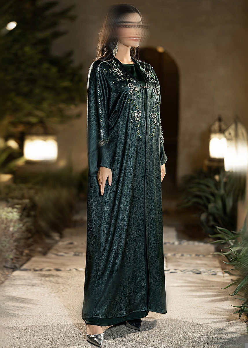 BA6029 Green Nebula Abaya
