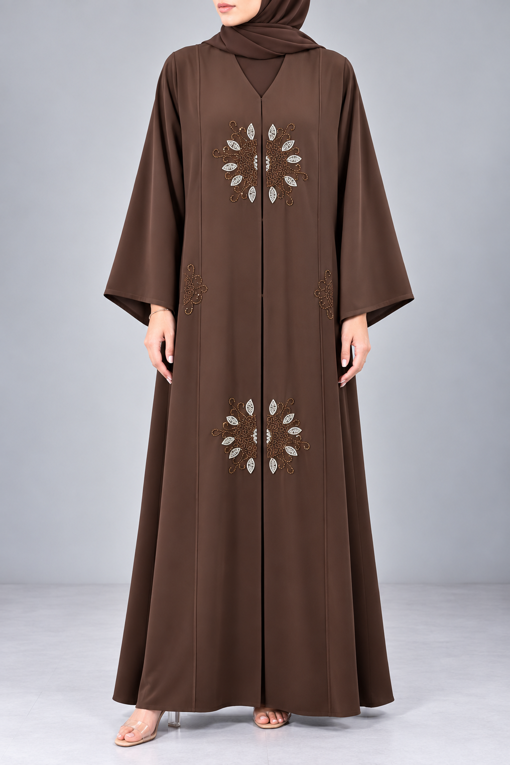Brown Soraya Abaya E13S