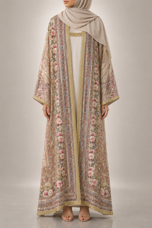 Petal Zareen Abaya