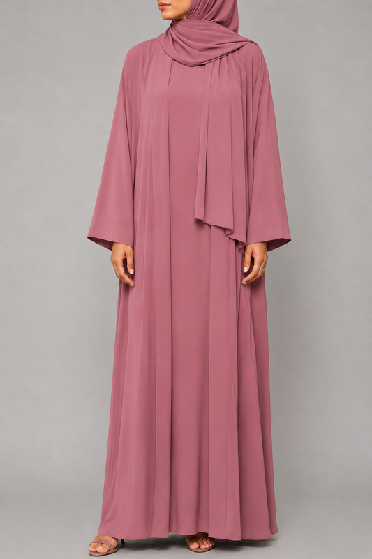Pink Mira Abaya
