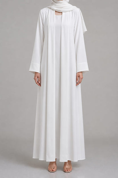 White Yara Abaya