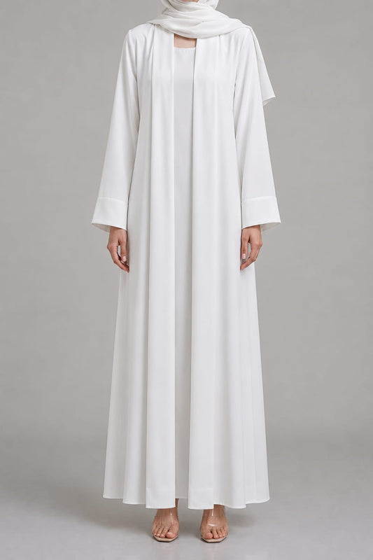 White Yara Abaya