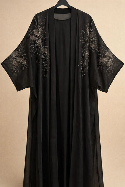 Black Elaris Abaya