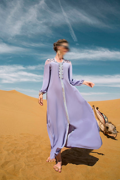 BA7049 Lavender Allium Dress