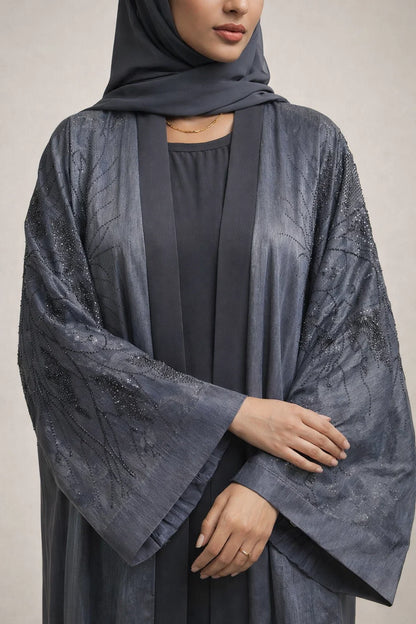 Blue Elaris Abaya