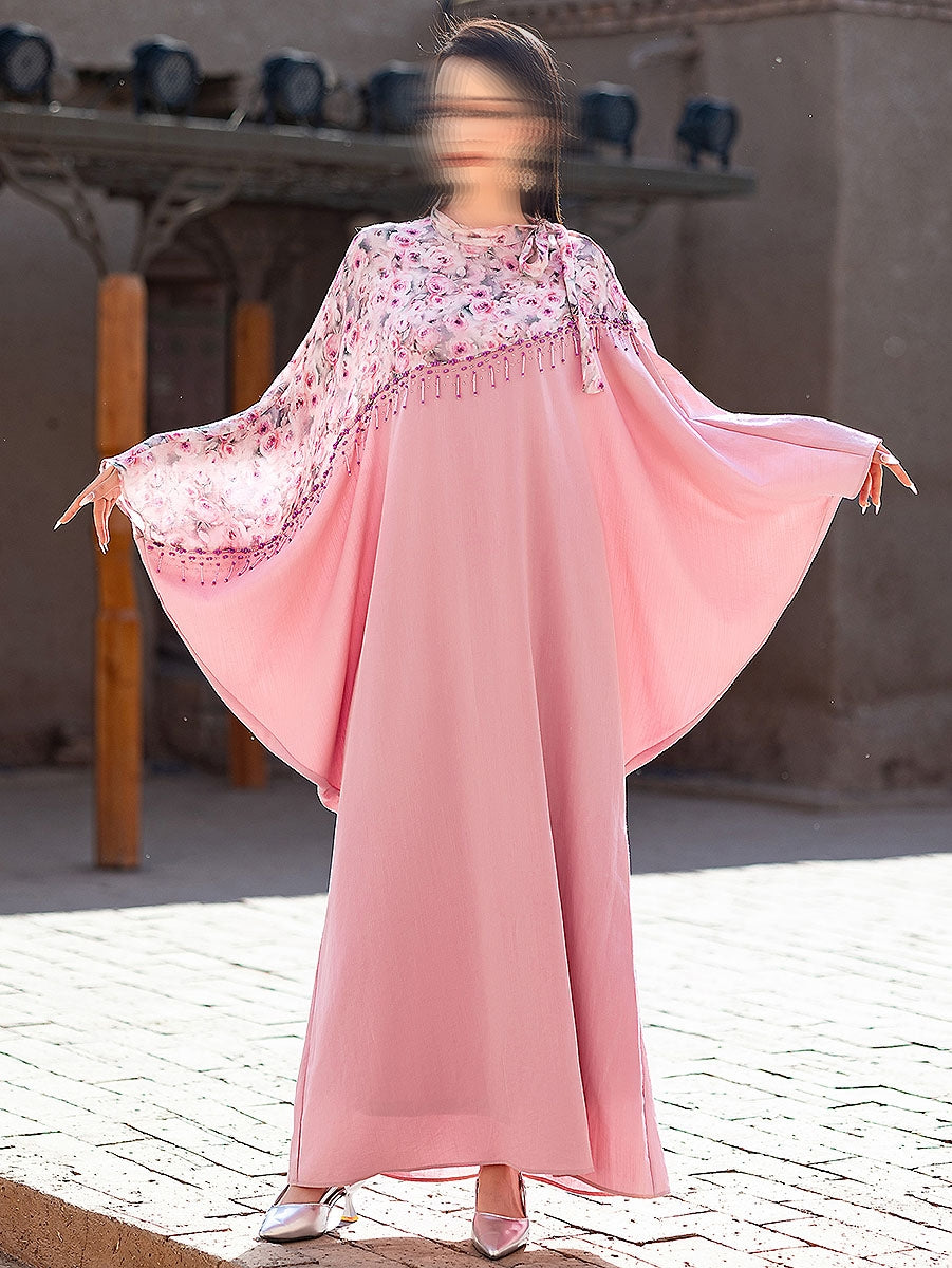 BA5139 Pink Limerence Kaftan