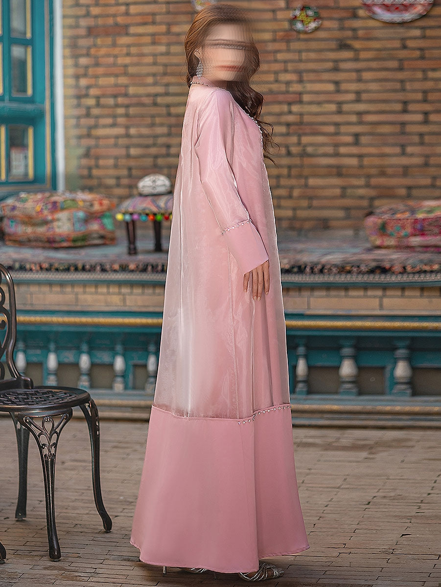 BA5188 Pink Iridescent Dress