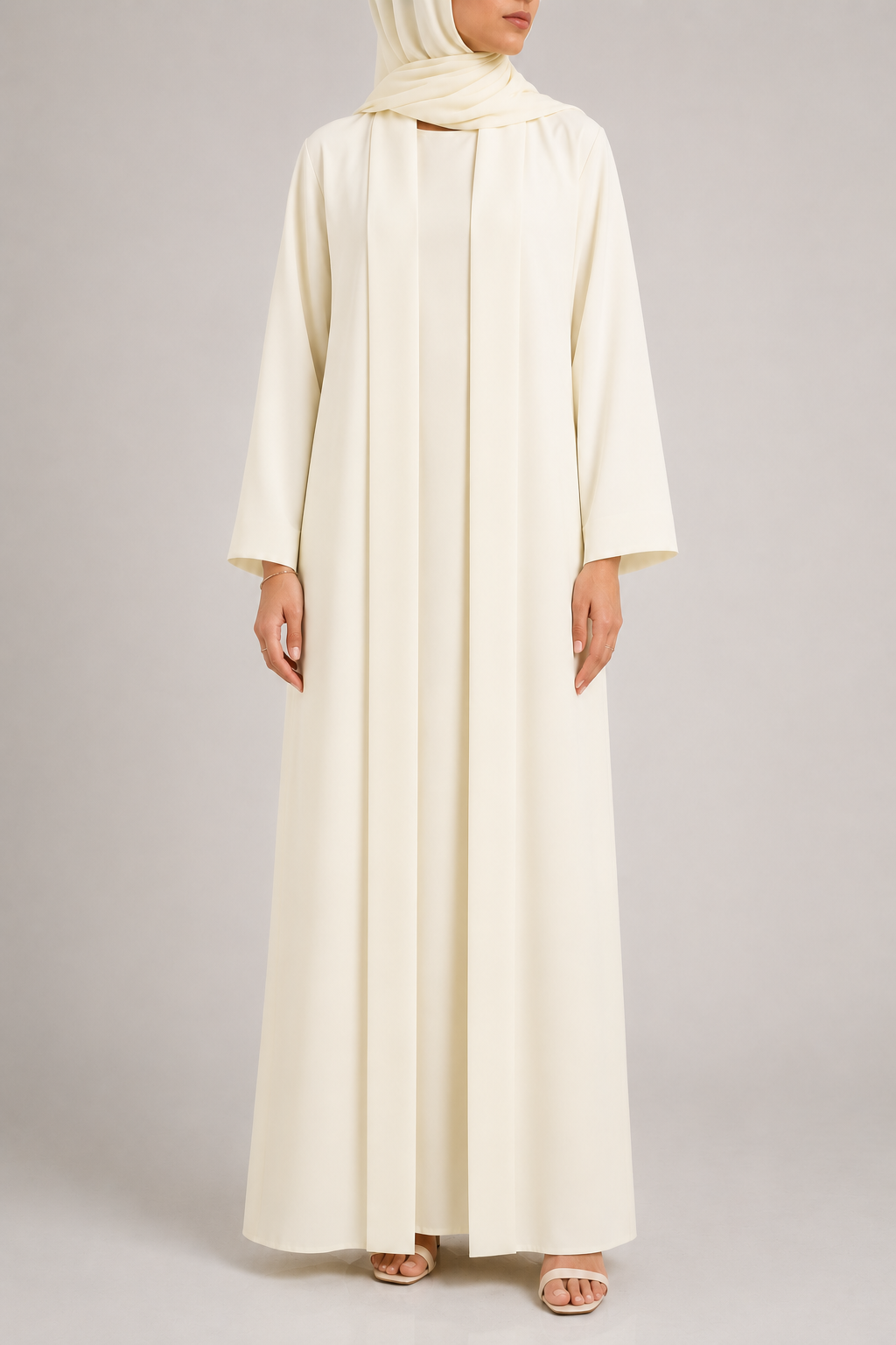 Butter Yellow Mira Abaya