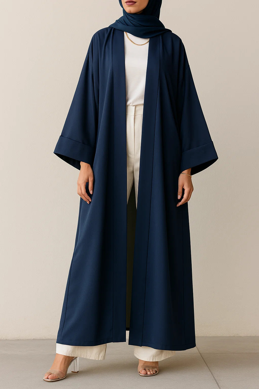Blue yara abaya