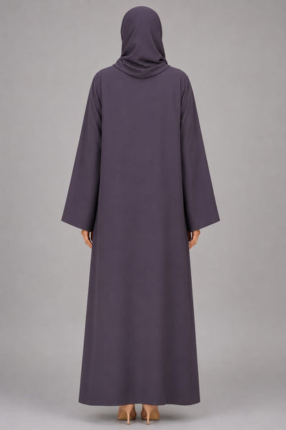 Dark Brown Mira Abaya
