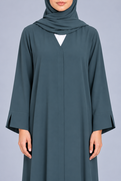 Dusty Teal Essential Abaya