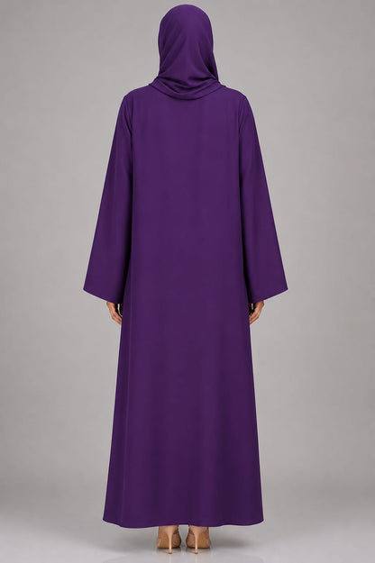 Purple Mira Abaya