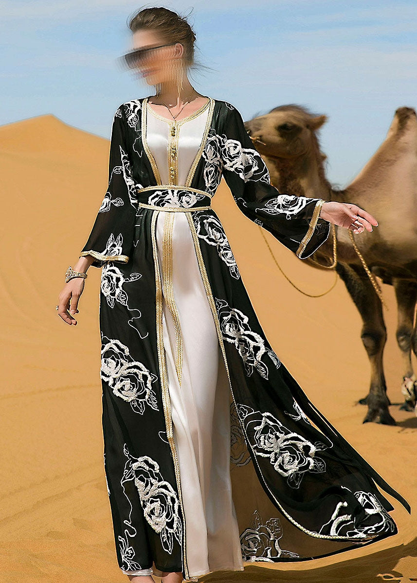 BA7044 Black Empyrean Abaya