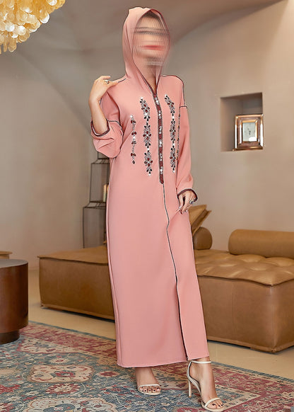 A836 Pink Garnet Jalabiya